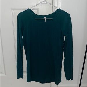 lululemon athletica Deep Teal Long Sleeve Top